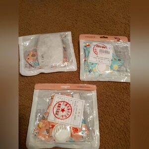 Colorful Patterned Face Masks Set